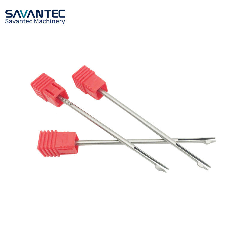0.8-20.24 ملم Savantec الفولاذ عالي السرعة أدوات طحن الثقوب المعدنية لثقب داخلي